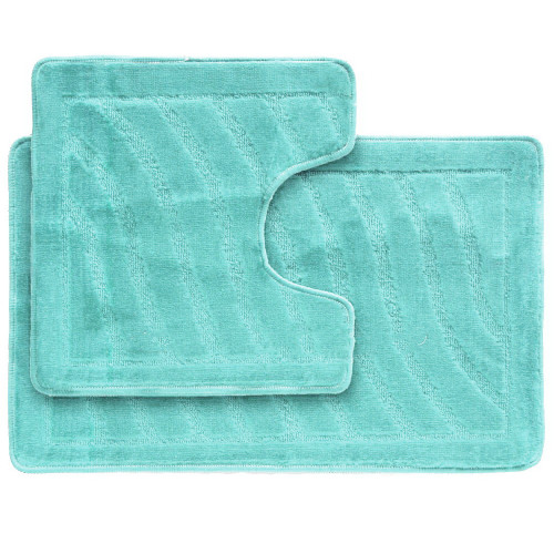 Коврик 2-й 50х80 турция мятный