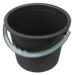 Відро  8л огороднє чорне