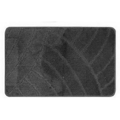 Килимок 1-й 60х100 турция сірий темний красивий