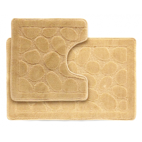 Коврик 2-й 50х80 турция кремовый