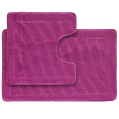 Коврик 2-й 50х80 турция малиновый