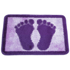 Килимок Стопи 40х60 для ванной микс кольори