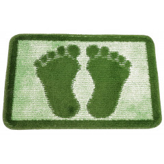 Коврик Стопы 40х60 для ванной оливковый