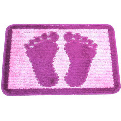 Килимок Стопи 40х60 для ванной розовий