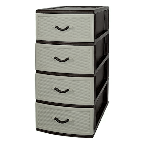 Комод Новий 4-яр сплошна панель металік