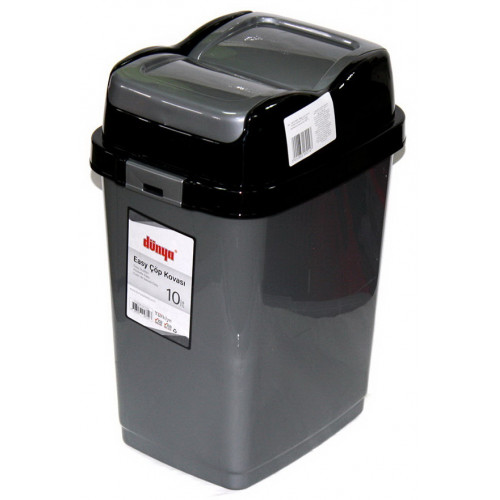Відро для сміття 09712 подвійна кришка 10л