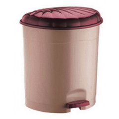 Ведро с педалью 4150 00 Shell 5,5л бежевый