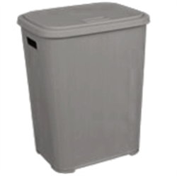 Корзина для белья N322 Nostalgia 67л антрацит