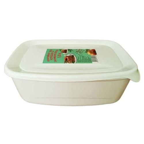 Контейнер для холодцю 1,5л прямокутний 22,5х15х8см білий