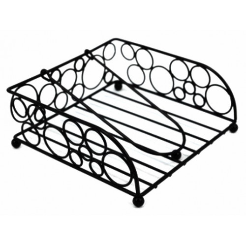 Серветниця 1196 із затискачем чорна