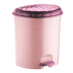 Ведро с педалью 4150 00 Shell 5,5л пудра