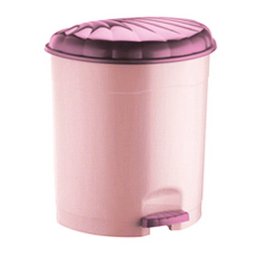 Ведро с педалью 4150 00 Shell 5,5л пудра