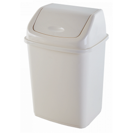 Ведро для мусора алеана  5л 122061 белая роза