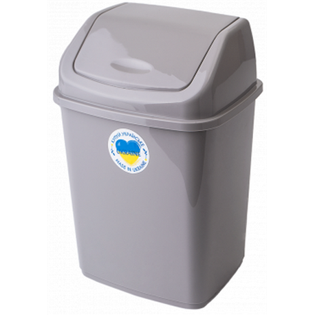 Відро для сміття алеана 10л 122063 какао