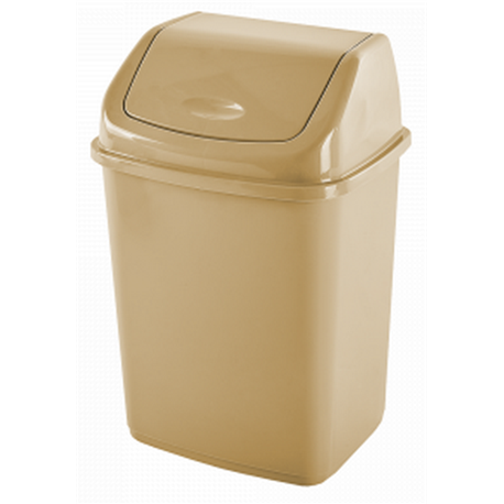 Ведро для мусора алеана  5л 122061 кремовый