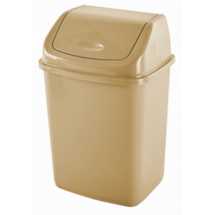 Відро для сміття алеана 10л 122063 кремовий