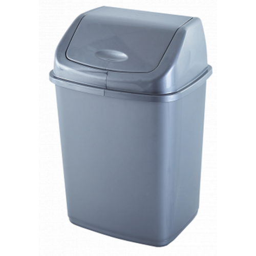 Відро для сміття алеана 10л 122063 сірий