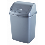 Відро для сміття алеана 10л 122063 сірий