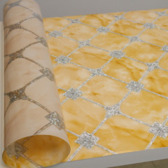 Клеенка 0,8-0,8*20м силикон Лазер 001A-1