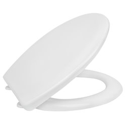 Сидіння для унітазу СП-1 Полімер 42,5х37,2см білий 