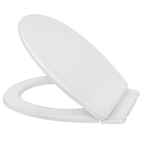 Сидіння для унітазу СУ-4 з планкою 46,4х36,9см білий