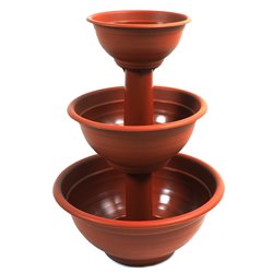 Каскад для цветов малый коричневый