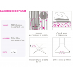Дошка прасувальна Eurogold 20250F6 met BASIC MONOBLOCK 110х30см