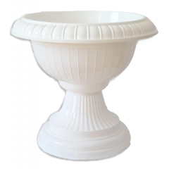 Вазон Флоріда 40 на ніжці білий