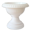 Вазон Флорида 40 на ножке белый