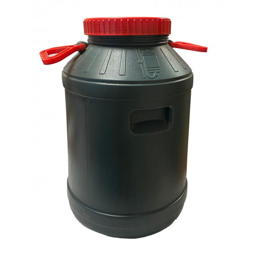 Бидон 60л серый с прокладкой