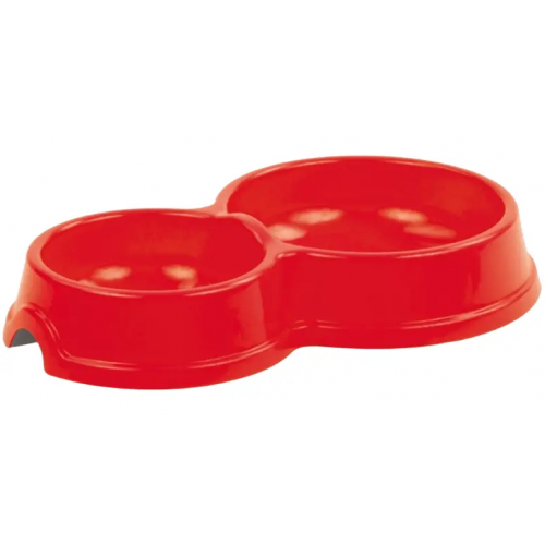 Миска для тварин подвійна 60х190х300