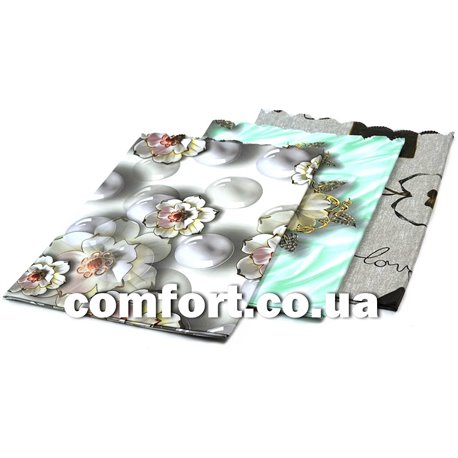 Скатертина 110х140 3D стандарт тканина з неймовірним малюнком 1803