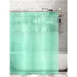 Штора 3D   180х180 зелений
