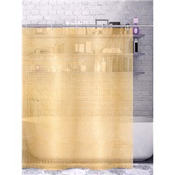 Штора 3D   180х180 помаранчевий