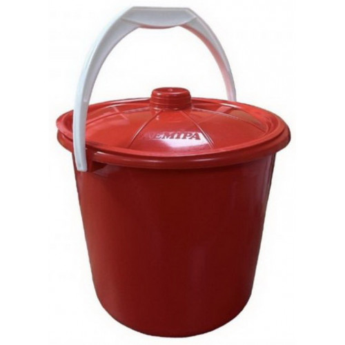 Ведро 10л пищевое с крышкой Лемира