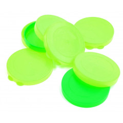 Крышка на банку 1уп - 10шт цветная 85935