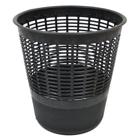 Корзина для паперів м'яка 8л чорна