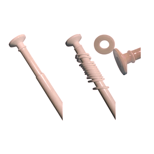 Карниз 2,2м R бежевий