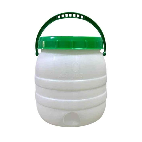 Бидон 10л белый NEW широкое горло