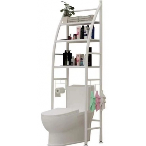 Полка стійка 362TO органайзер для туалету метал пряма 47х25х160см