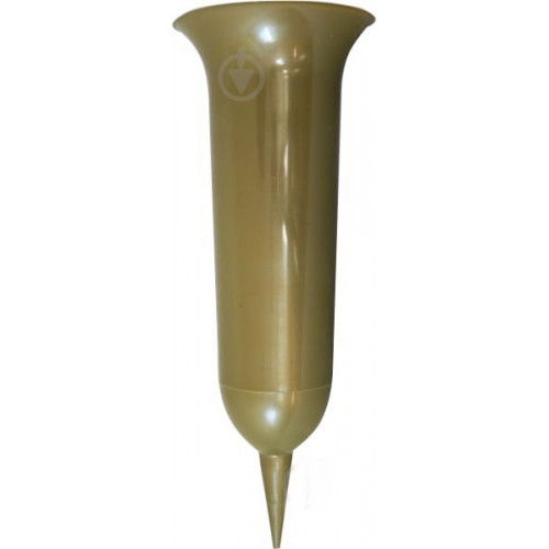 Вазон Флакон конус білий