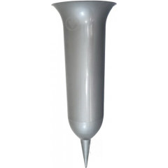 Вазон Флакон конус золото