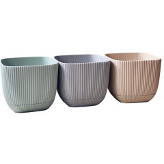 Вазон KRS-381 Mercan 0,27л квадратный