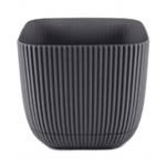 Вазон KRS-383 Mercan 1,80л квадратний жовтий