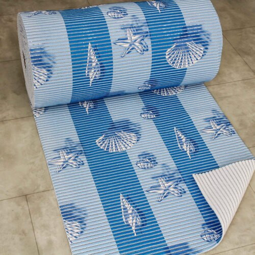 Аквамат 0,80м рулон 15м Aqua Flex 7601 голубой морской