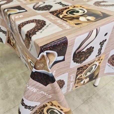 Клеенка 1,37*25м рулон ПВХ на нетканой основе 1160G