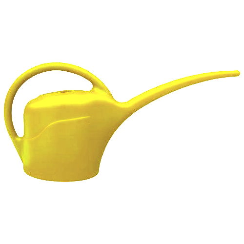 Лійка поливалка  2,5л довгий носик 3568 жовта