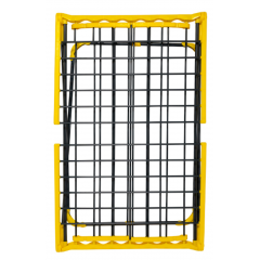 Сушарка для білизни 17м Delux чорна+пластик жовтий