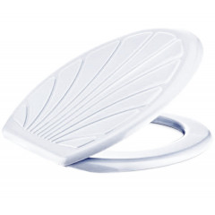 Сиденье для унитаза Перлина белый 