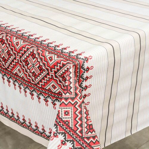 Клеенка 1,37*25м рулон ПВХ на нетканой основе 8807B 